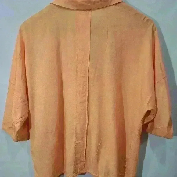 Charlotte Russe Orange Sherbert, SzM Top - Picture 2 of 12